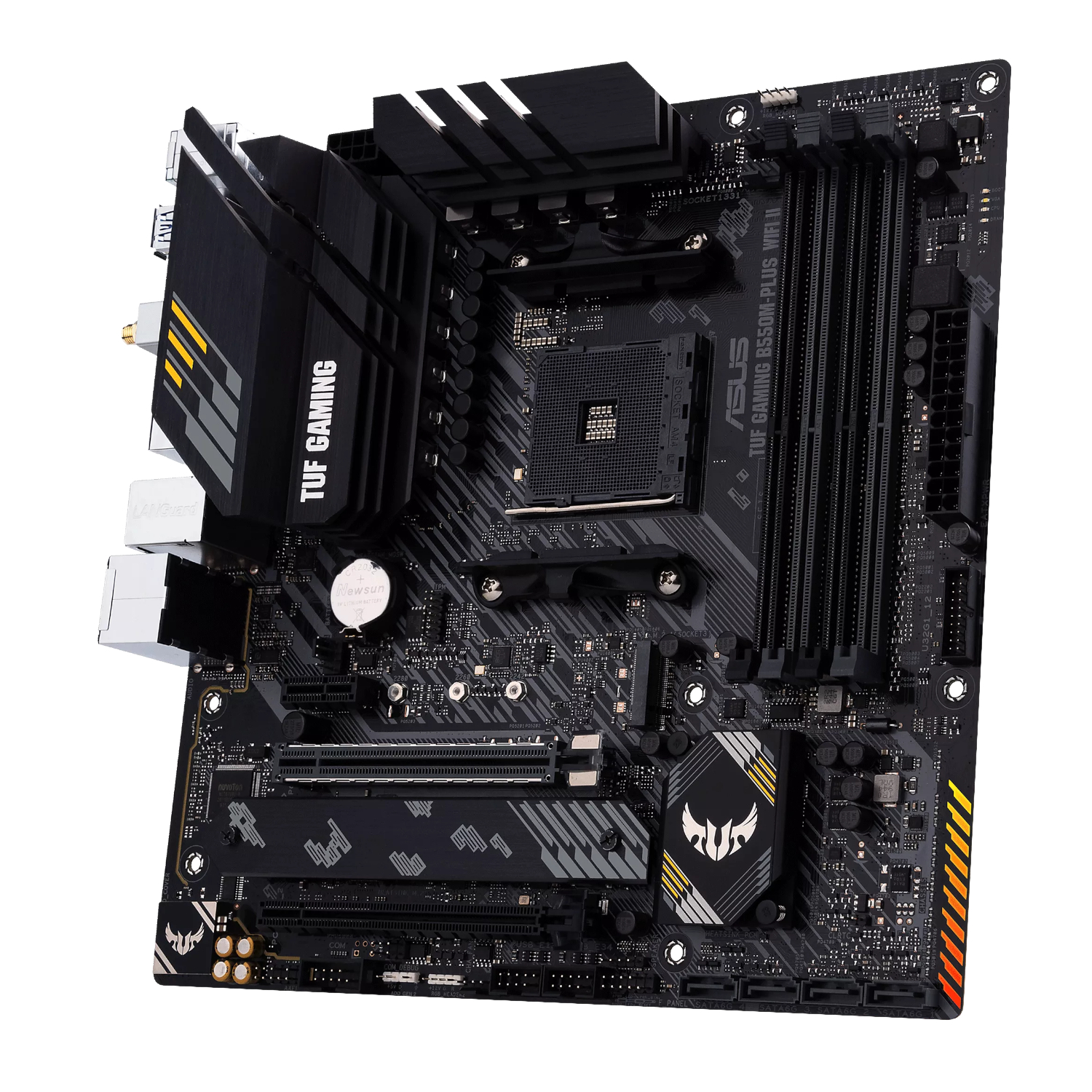 Asus TUF GAMING B550M-PLUS WIFI II and Asus Prime LC 360 ARGB Liquid CPU Cooler Bundle - Image 2