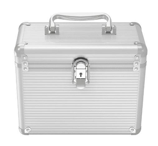 ORICO 10 Bay 3.5" Hard Drive Protector Box Alunium