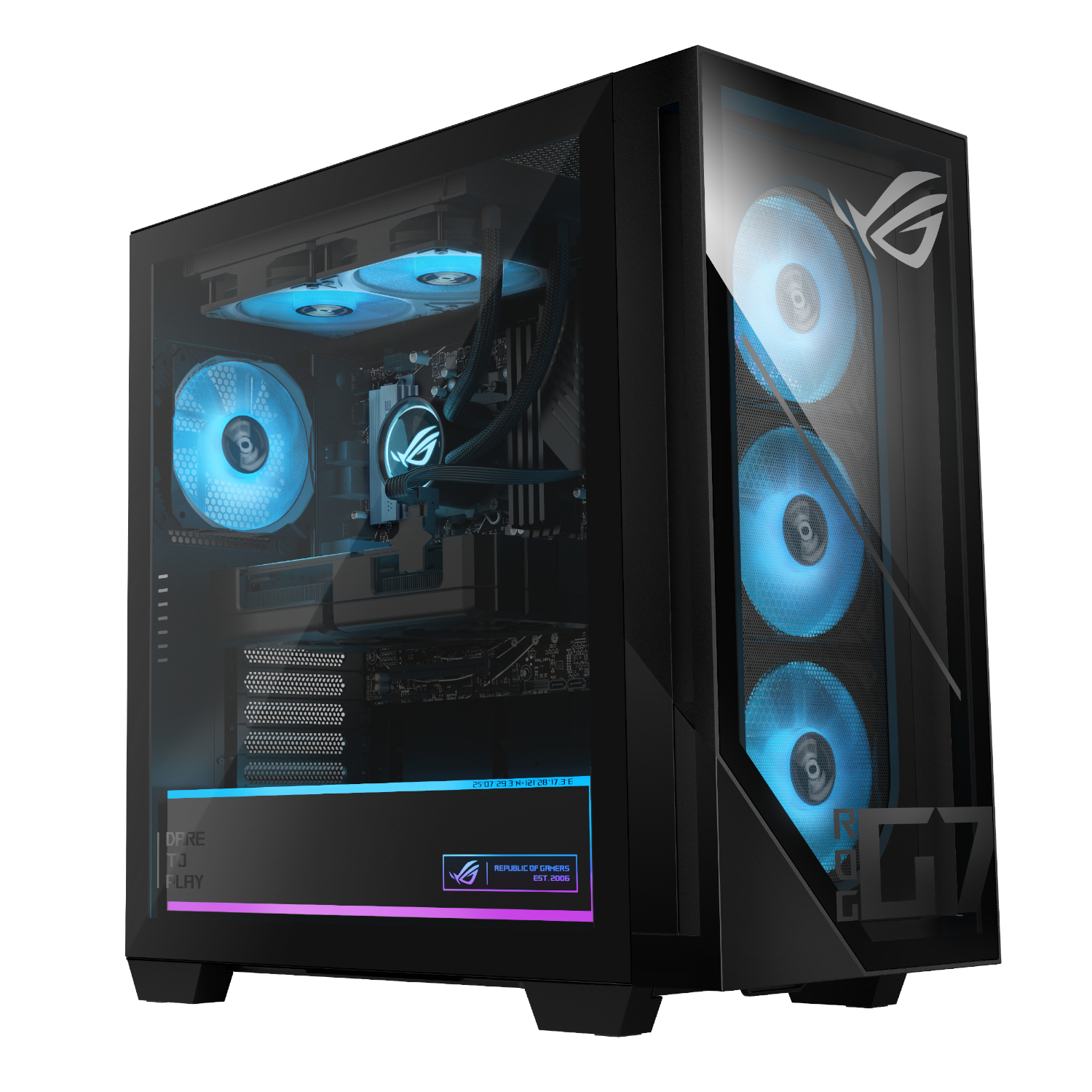 Asus ROG G700 Gaming Desktop Tower | Ryzen 7 9700X | 32GB DDR5 | RTX 5070 | 1TB SSD | Windows 11