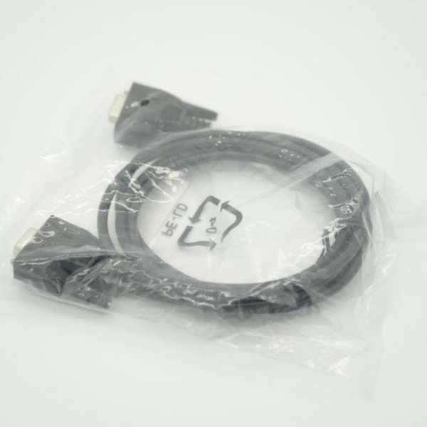 OEM 9 Pin RS232 Crossover Female to Female 2m Cable Black