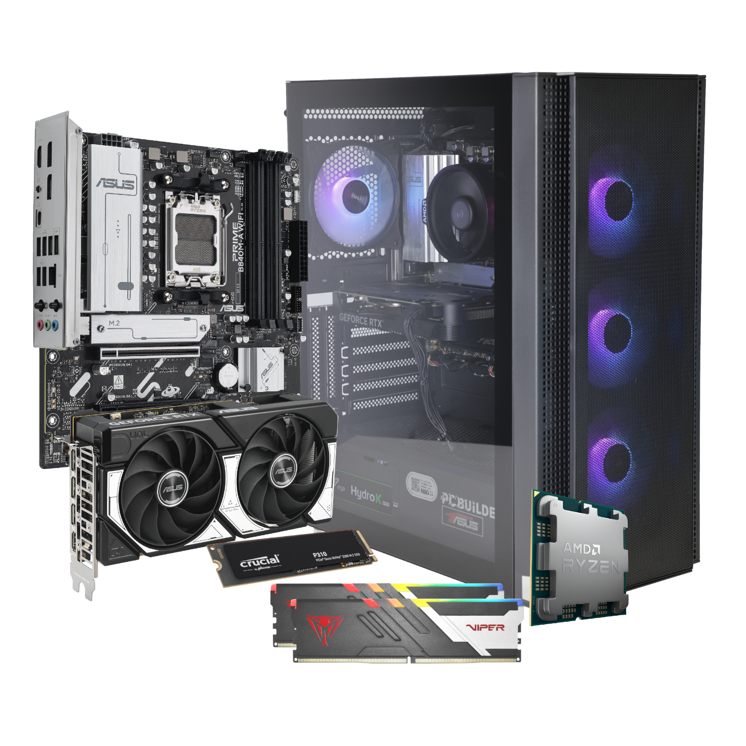PCBuilder Ryzen 5 8400F OBLIVION Windows 11 Gaming PC - Image 19
