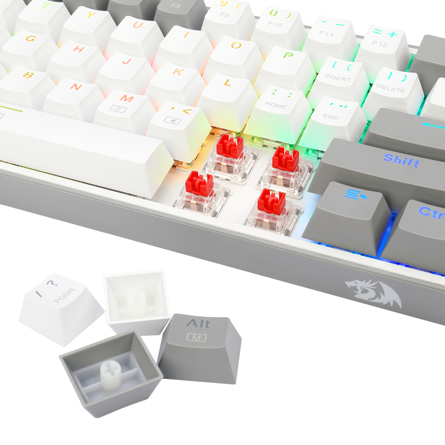 Redragon K617 FIZZ 60% Wired RGB Gaming Keyboard - Image 7