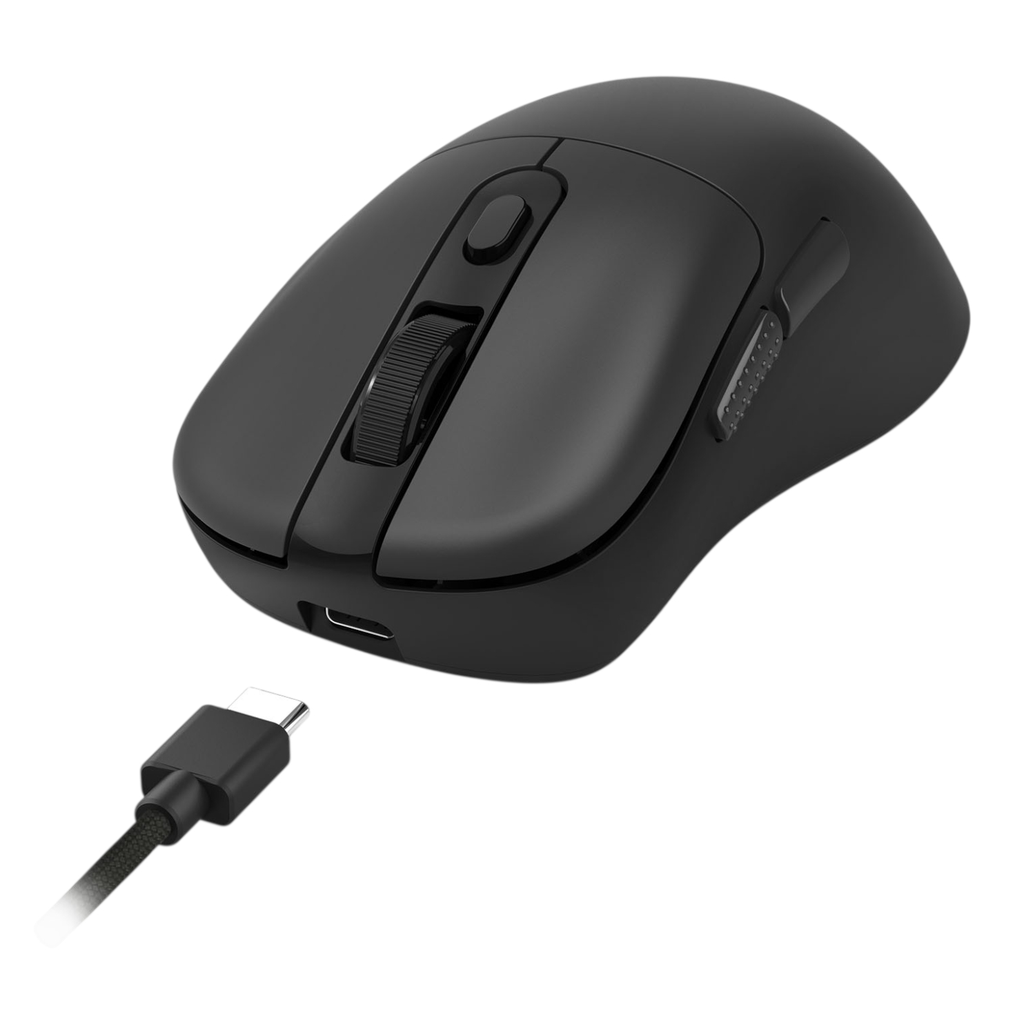 Redragon M818-STD JABNS Standard 12000DPI Wireless Mouse - Black - Image 5