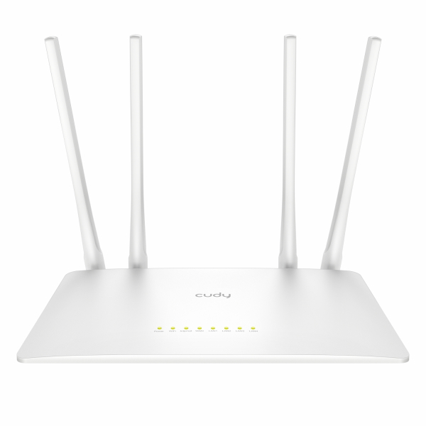 Cudy WR300S 300Mbps 5-Port Wi-Fi 4 Router – White