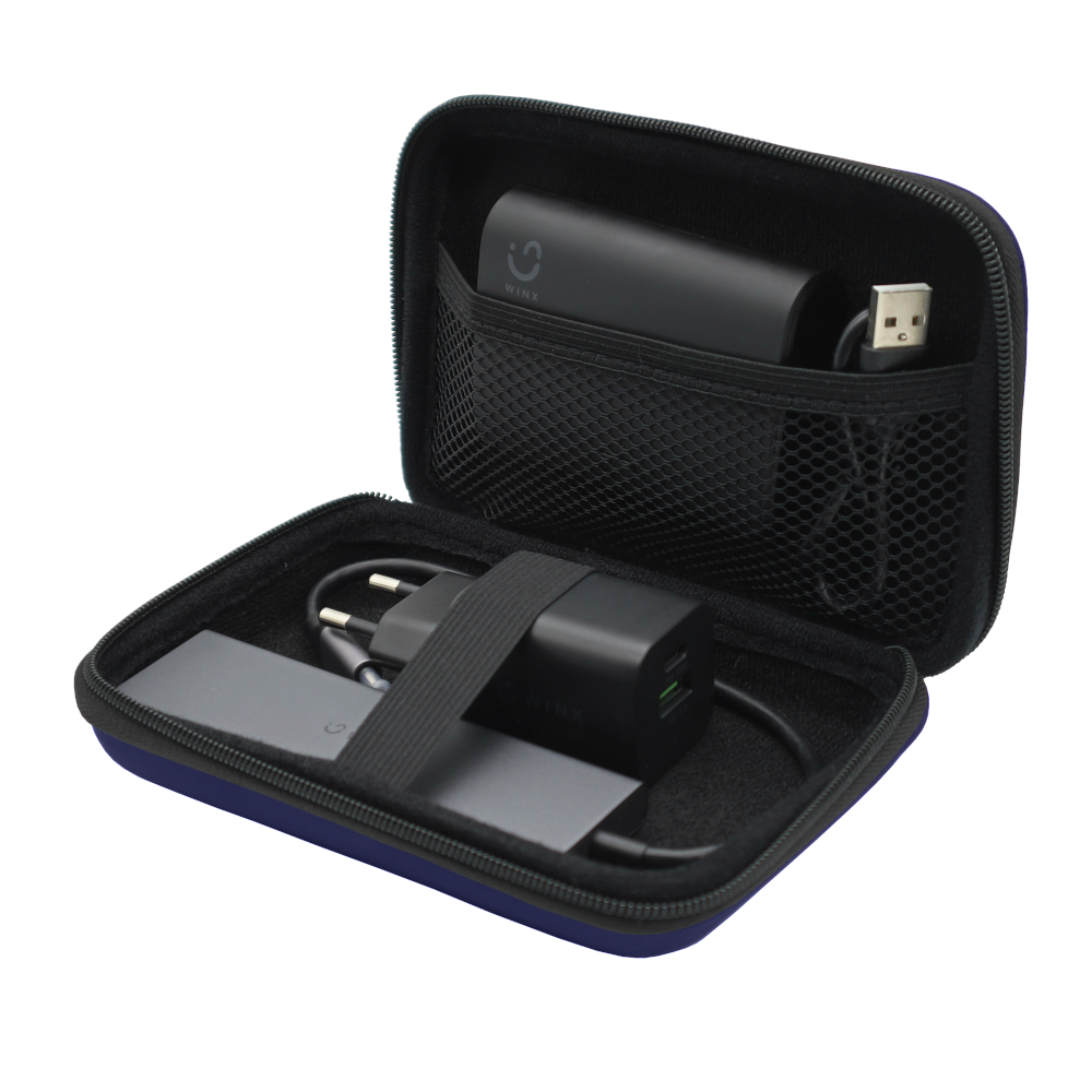 Winx Go Rugged Hardshell Protective Carry Case - Blue - Image 3