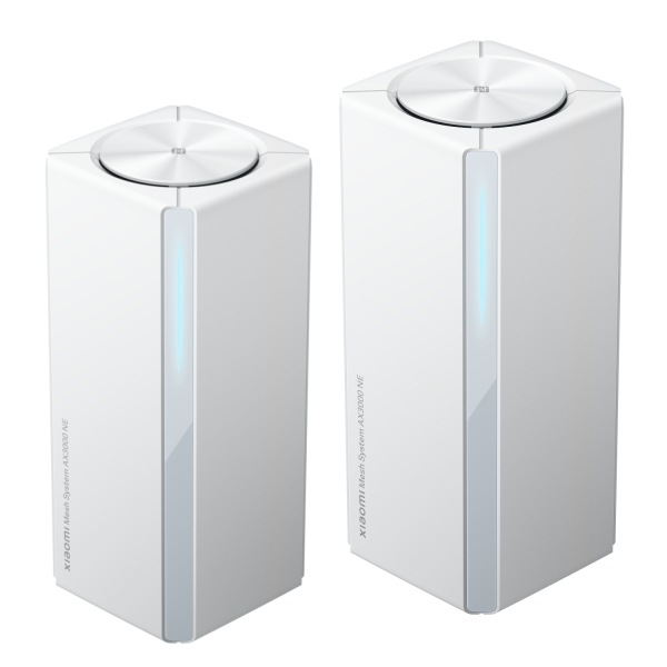 Xiaomi Mesh System AX3000 NE Whole-Home Wi-Fi 6 Router (2-Pack) – White