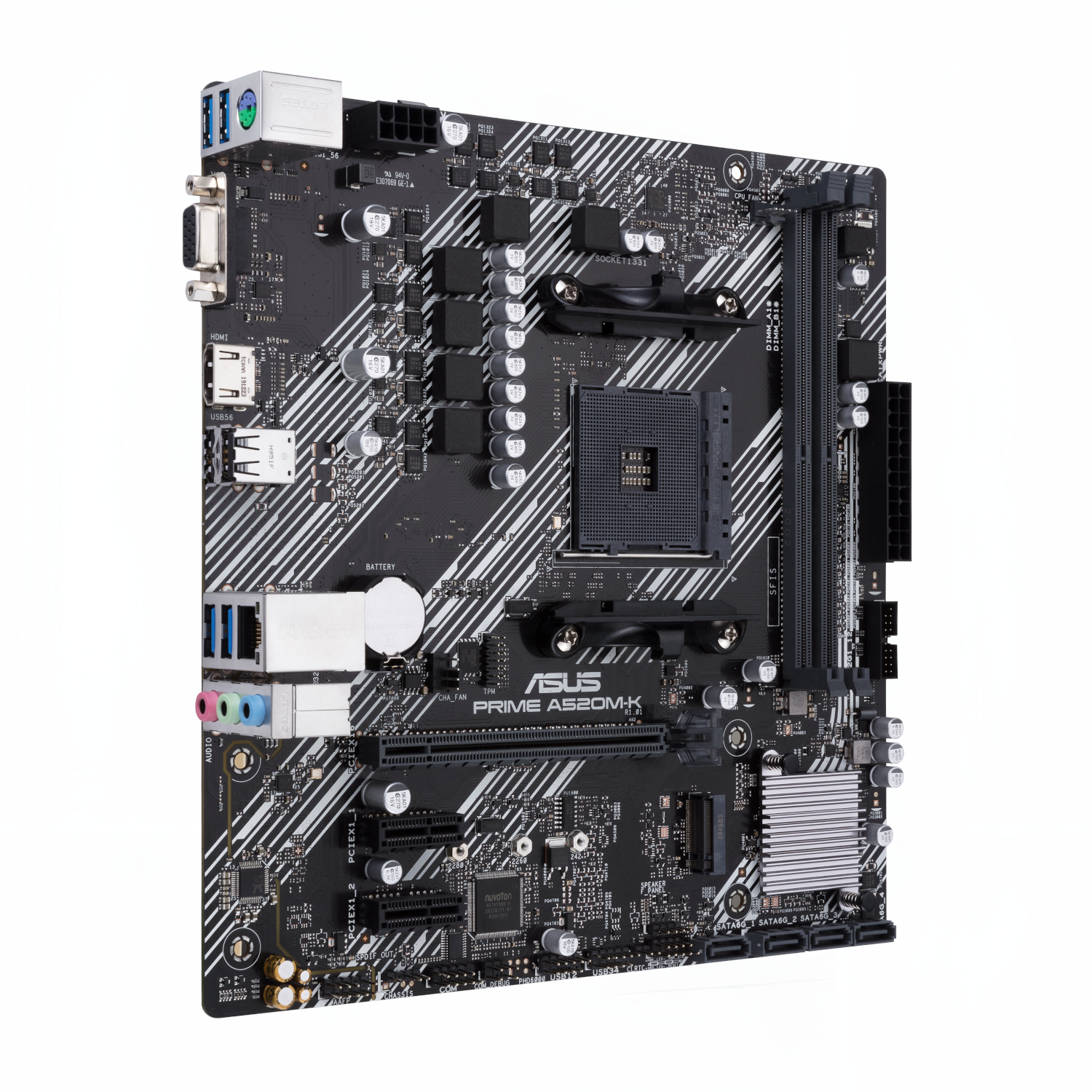 PCBuilder AMD Ryzen 5 3400G HOME MASTER Windows 11 Desktop PC - Image 3