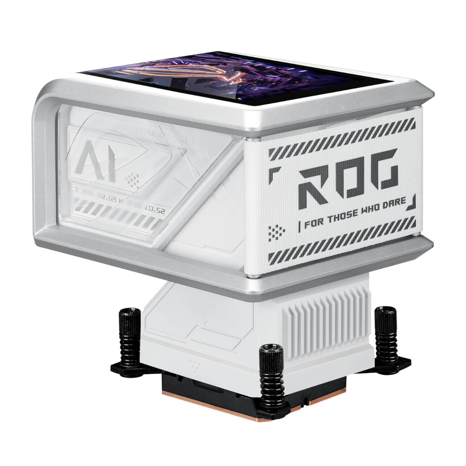 ASUS ROG RYUO IV 360 ARGB Liquid CPU Cooler White Edition - Image 5