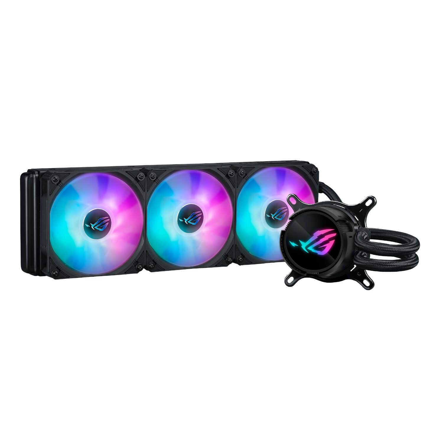 ASUS ROG Strix LC III 360 ARGB Liquid CPU Cooler - Black - Image 2