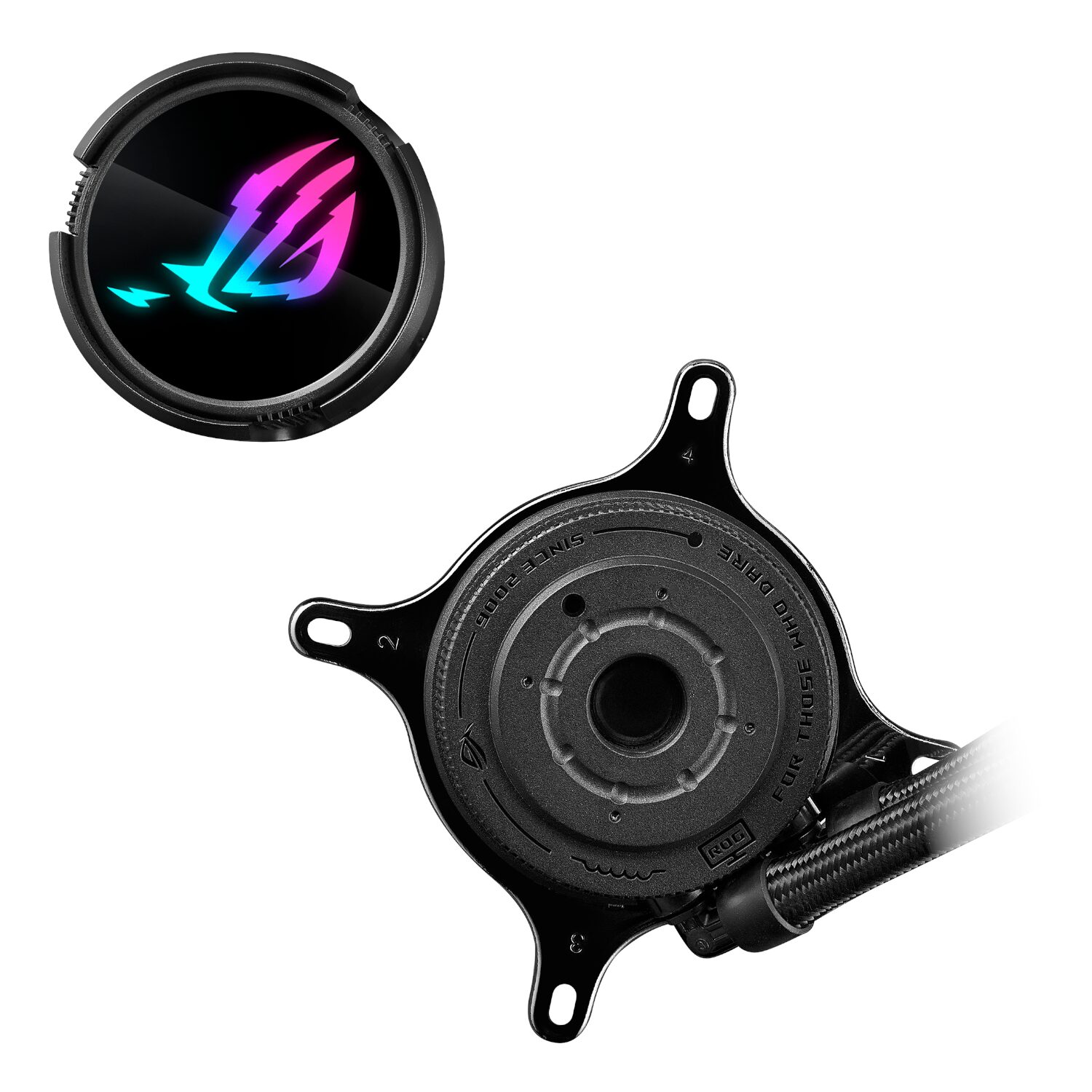 ASUS ROG Strix LC III 360 ARGB Liquid CPU Cooler - Black - Image 4