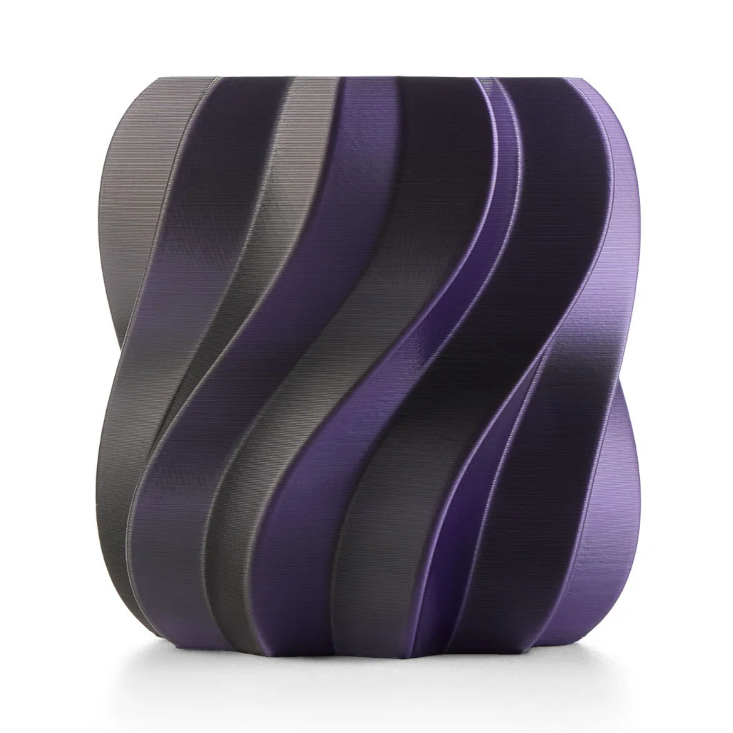 Anycubic PLA Silk Dual Filament 1kg - Black/Purple - Image 3