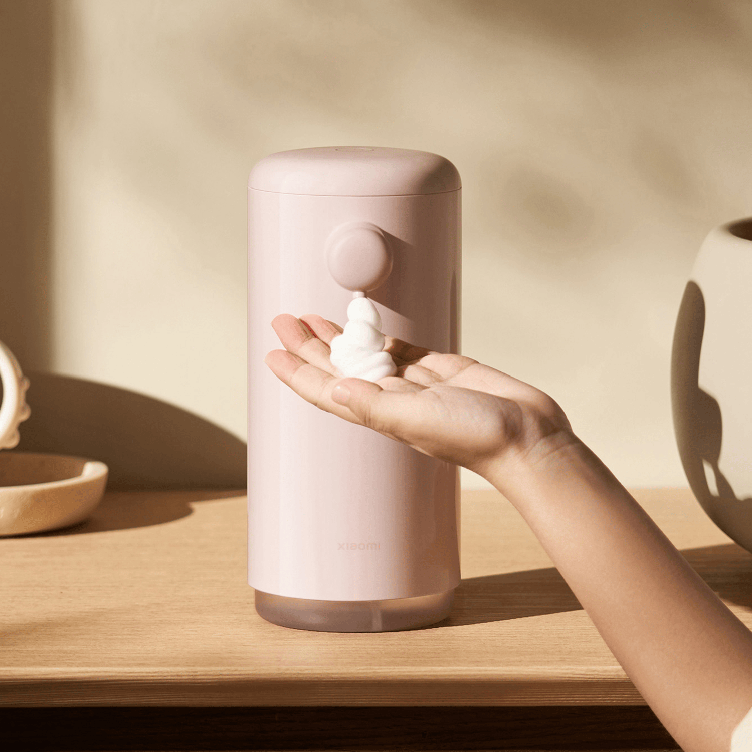 Xiaomi Automatic Soap Dispenser (Colour Edition) with Refill Bundle - Pink - Image 4
