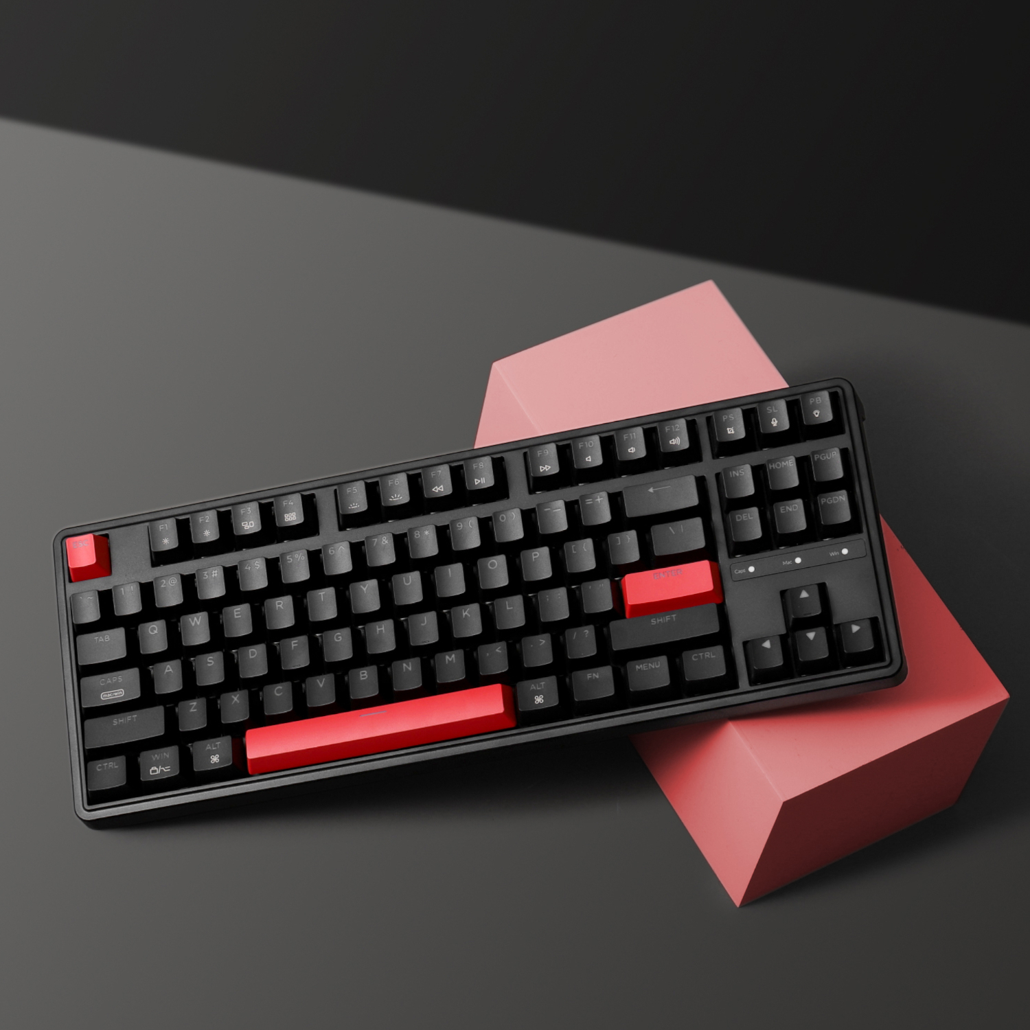 Keychron C3 Pro QMK/VIA Wired Mechanical Keyboard (80% Layout, Red Switches, ABS Keycaps) - Image 4