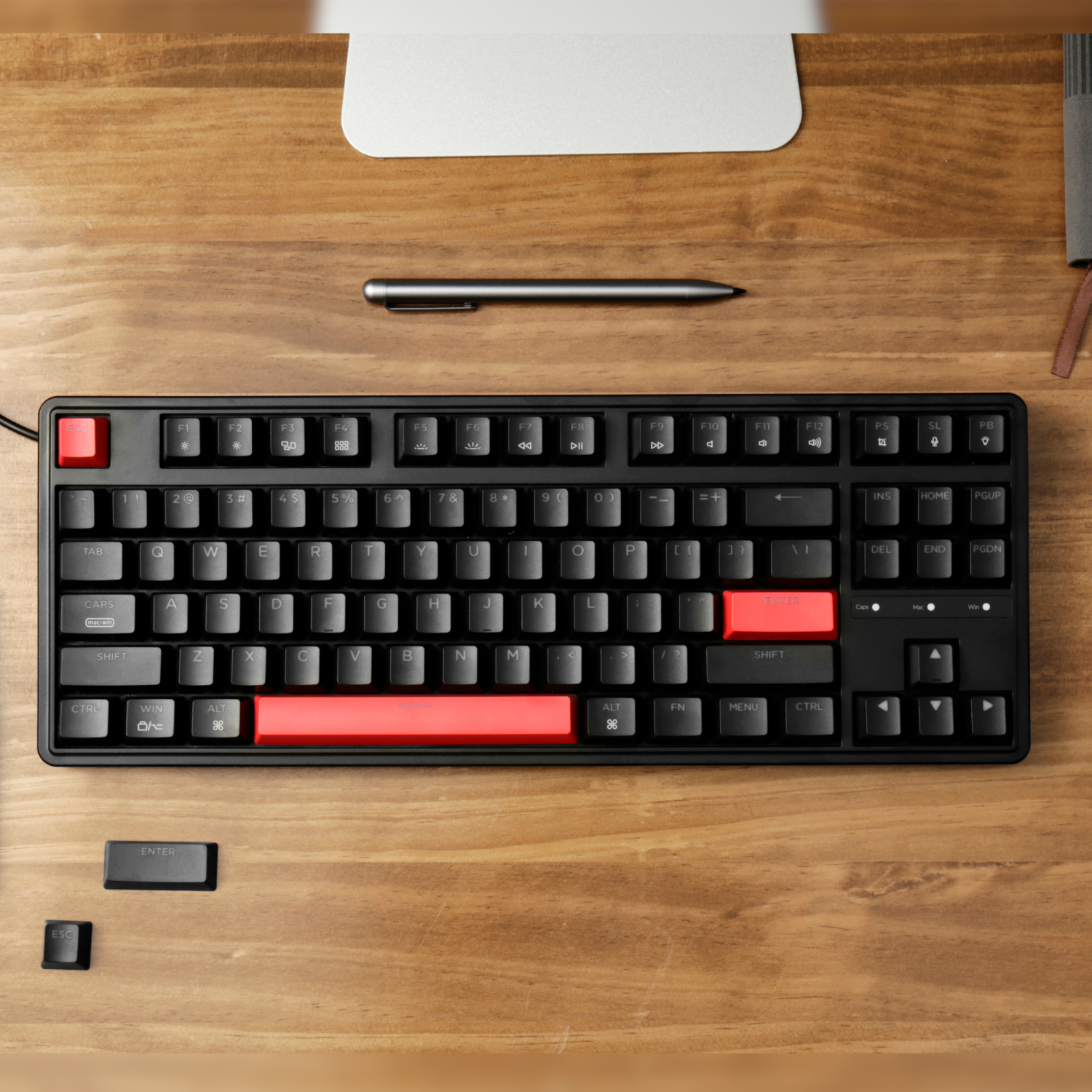Keychron C3 Pro QMK/VIA Wired Mechanical Keyboard (80% Layout, Red Switches, ABS Keycaps) - Image 5