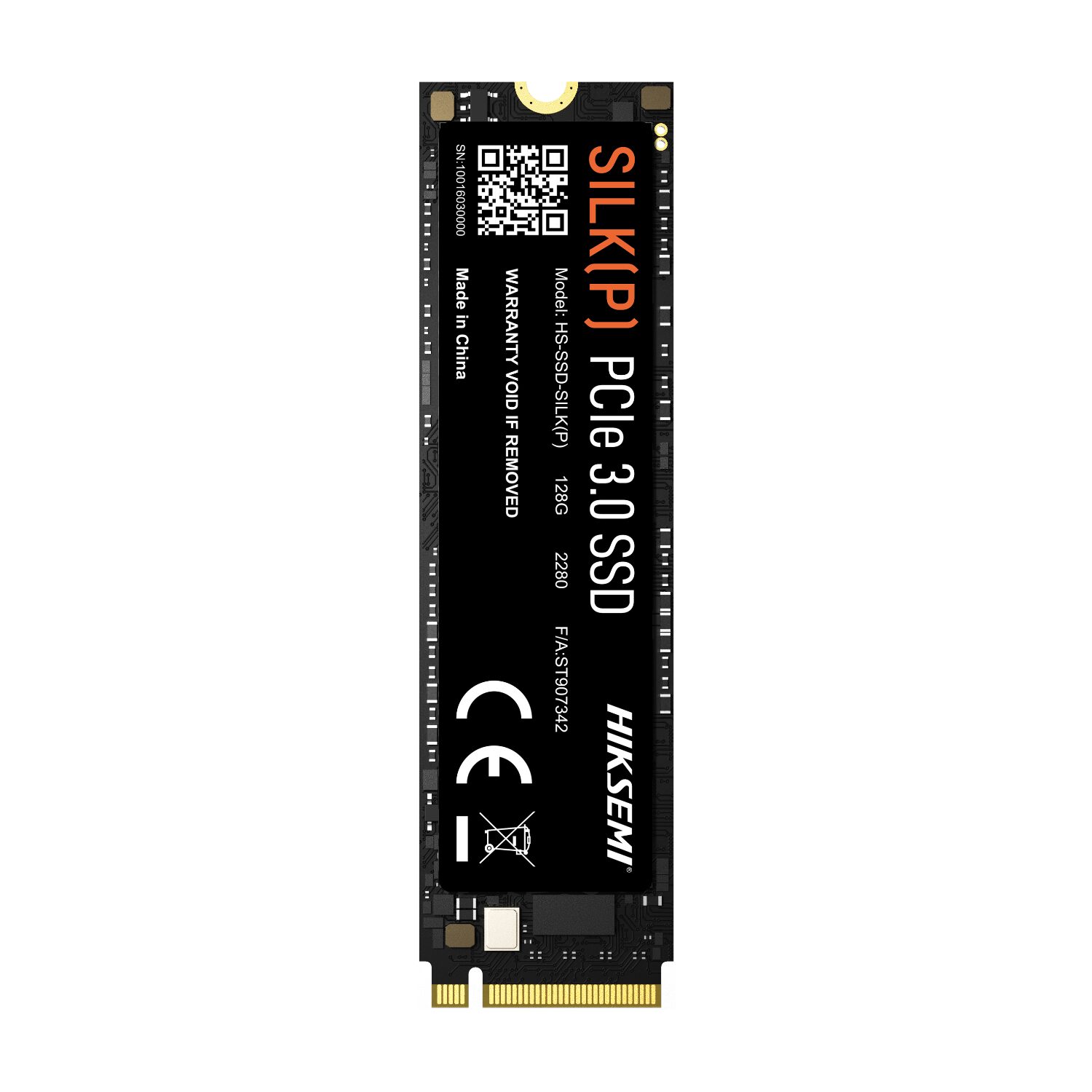 Hiksemi Silk(P) 128GB Gen3 M.2 NVMe 3D NAND SSD - Image 2