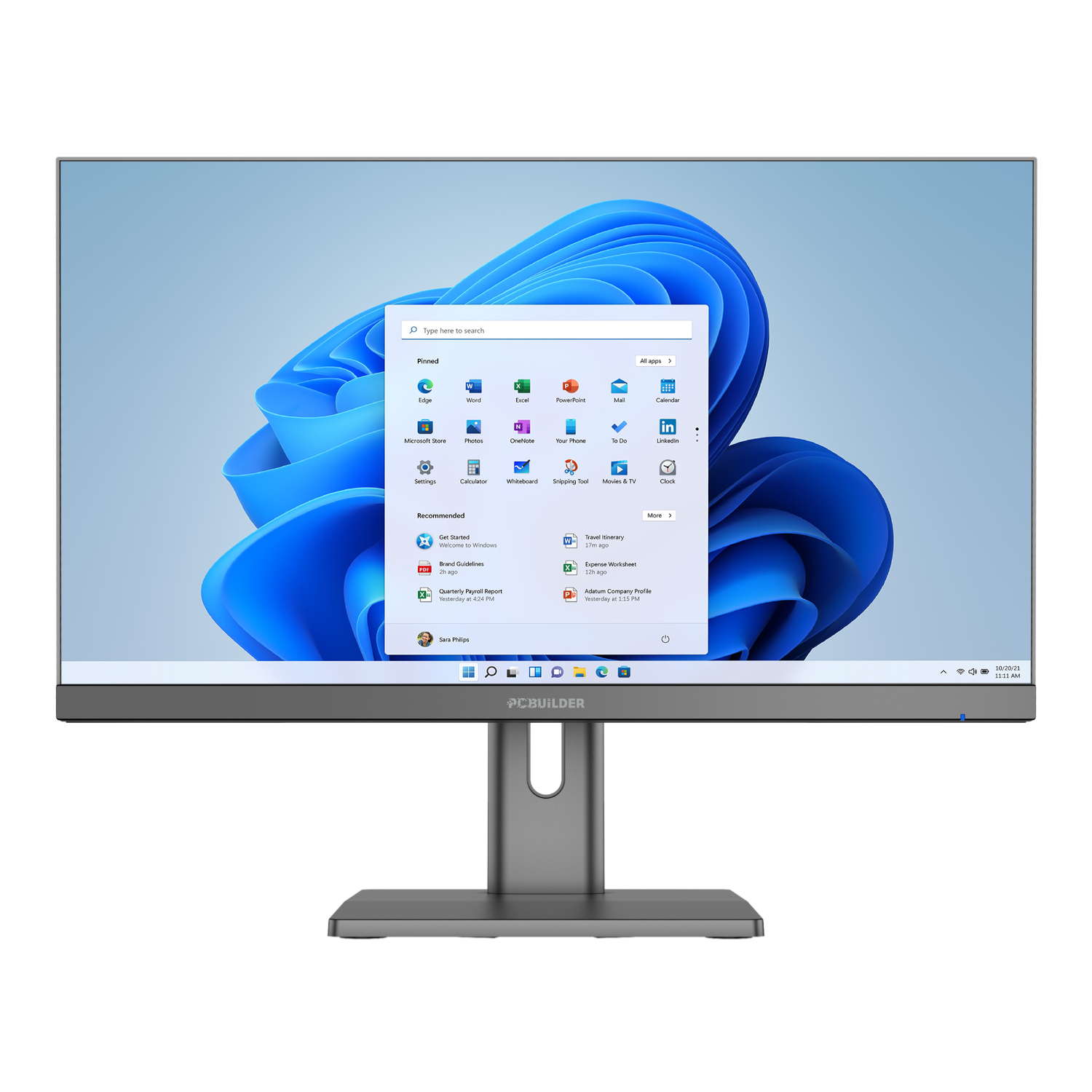 PCBuilder Fusion 24" DDR5 All-in-One Office Desktop - Barebone - Image 2