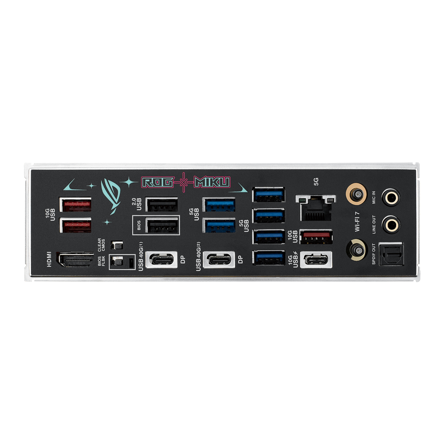 Asus ROG Strix X870E-H Gaming Wi-Fi 7 AM5 ATX Hatsune Miku Edition Motherboard - Image 5