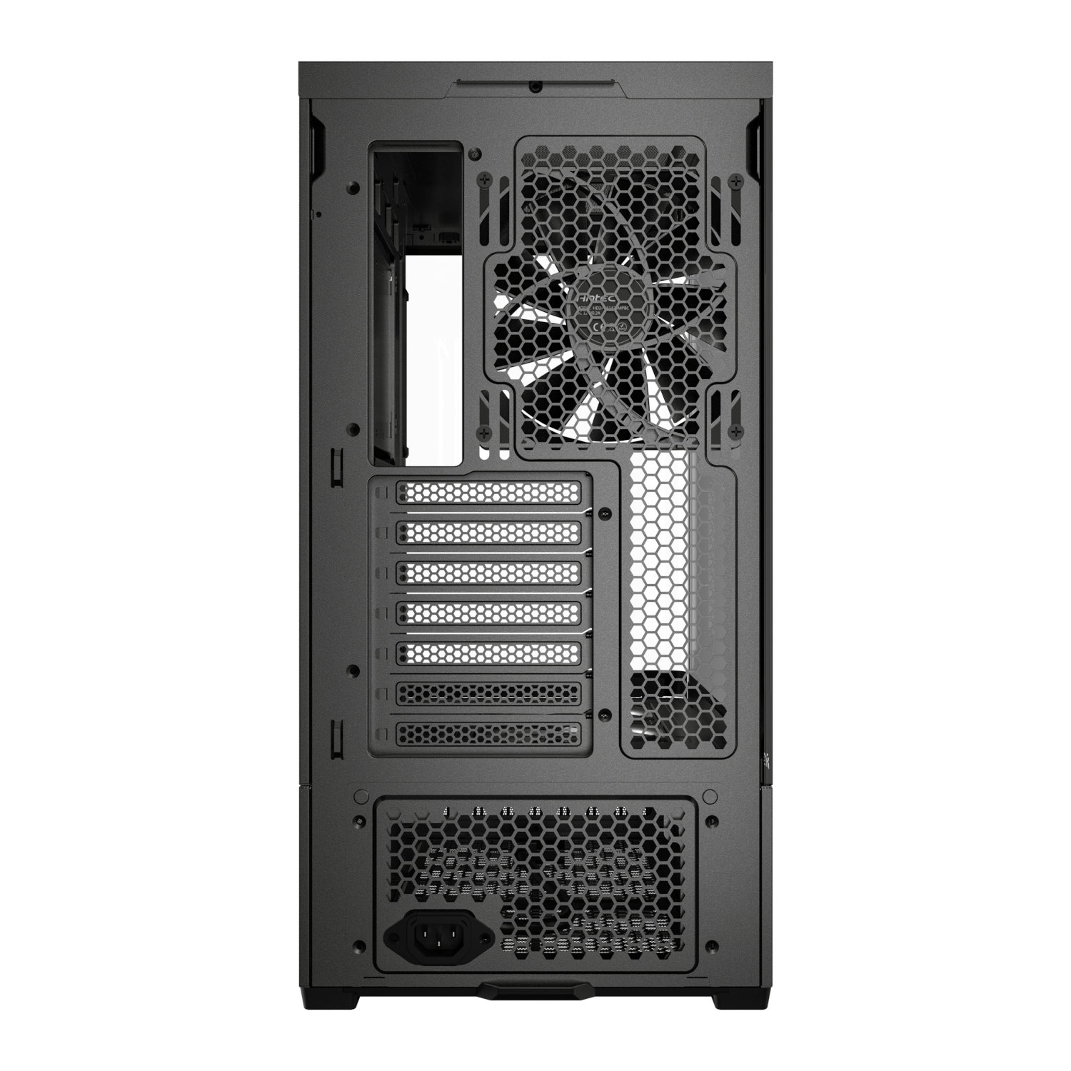 Antec C6 CURVED AIR ATX | Micro-ATX | ITX Mid-Tower Gaming Chassis - Black - Image 5