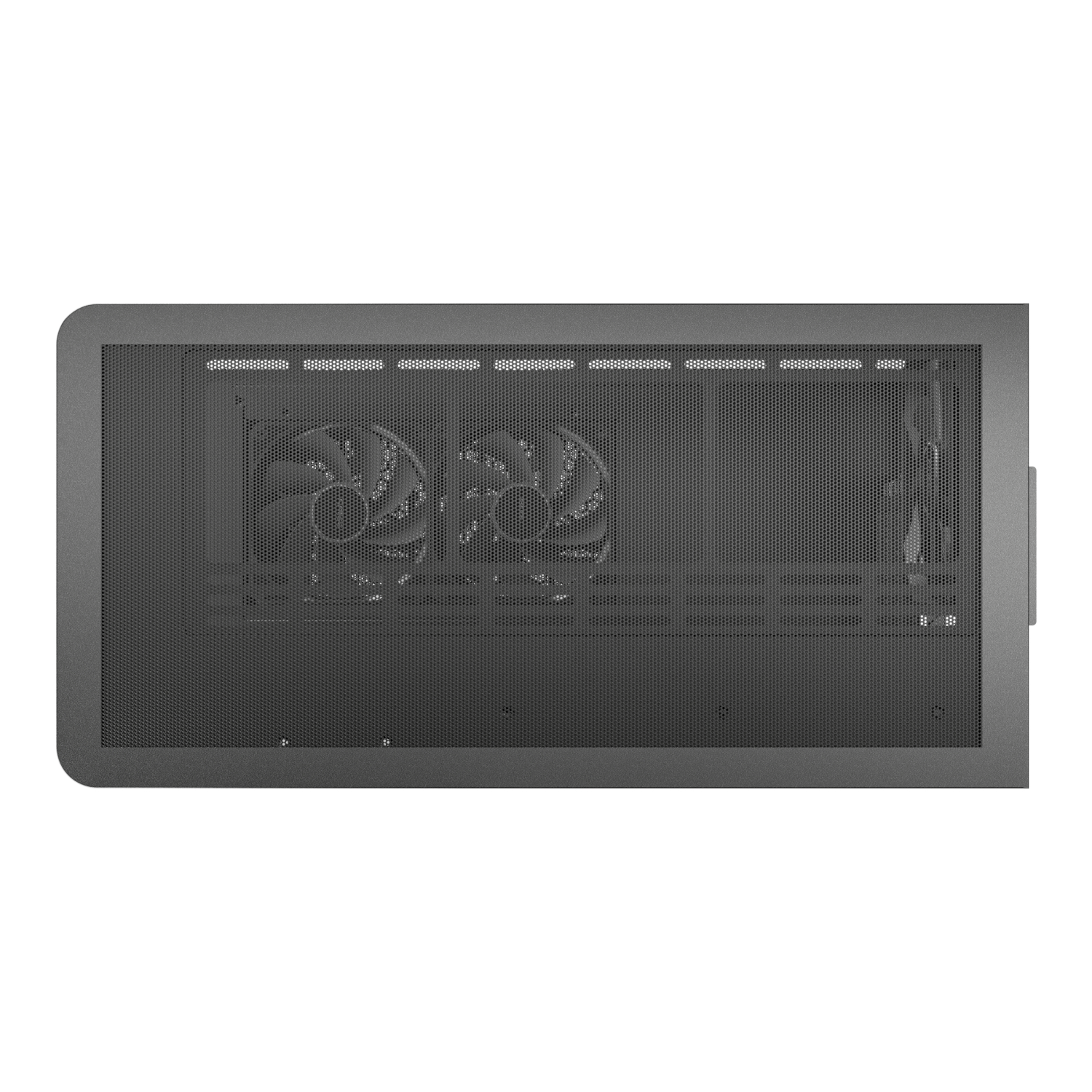 Antec C6 CURVED AIR ATX | Micro-ATX | ITX Mid-Tower Gaming Chassis - Black - Image 7