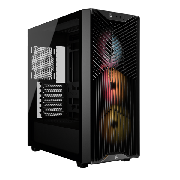 Corsair 3200D RS ARGB Mid-Tower PC Case - Black