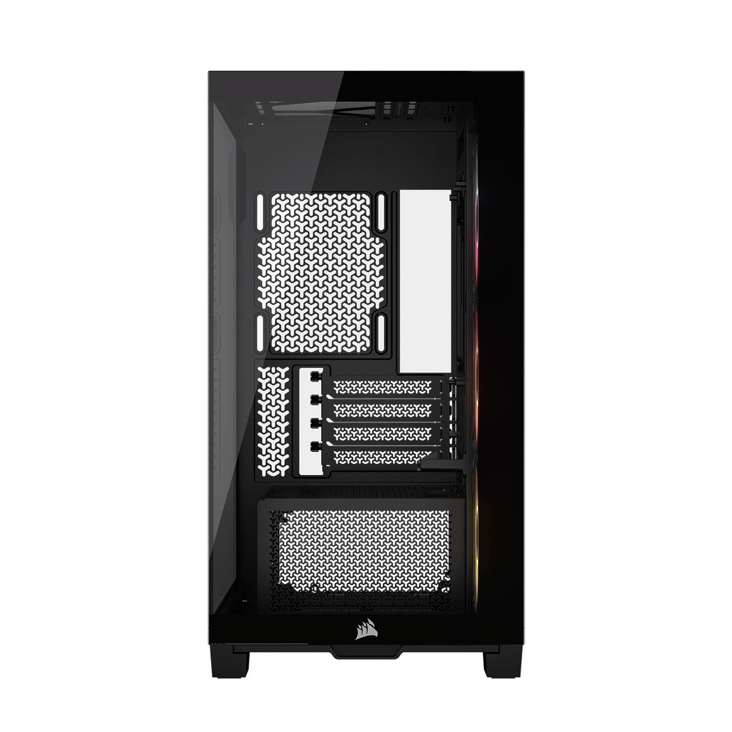 Corsair 2800X RS-R ARGB Micro-ATX PC Case - Black - Image 2