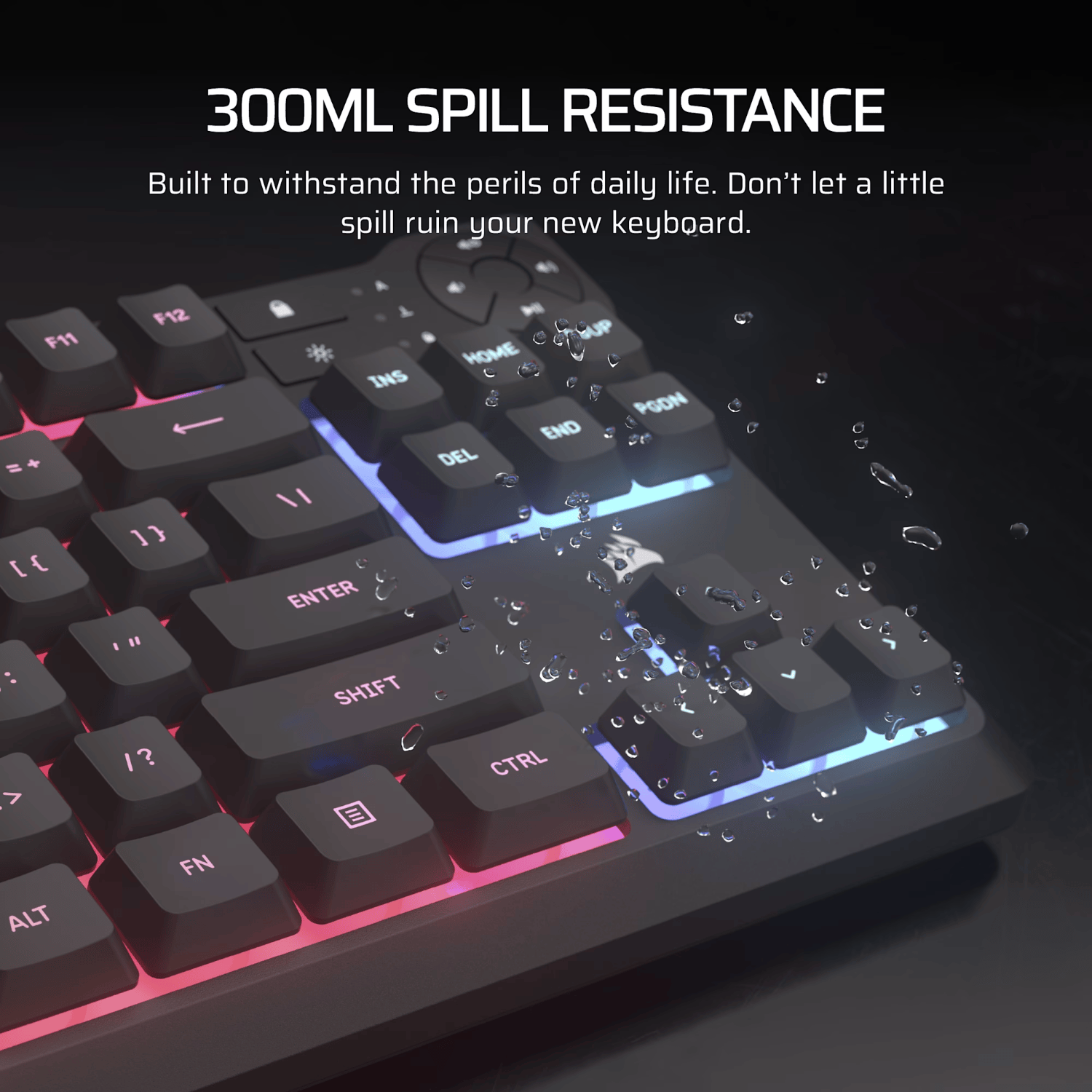 Corsair K55 CORE TKL RGB Gaming Keyboard - Image 4