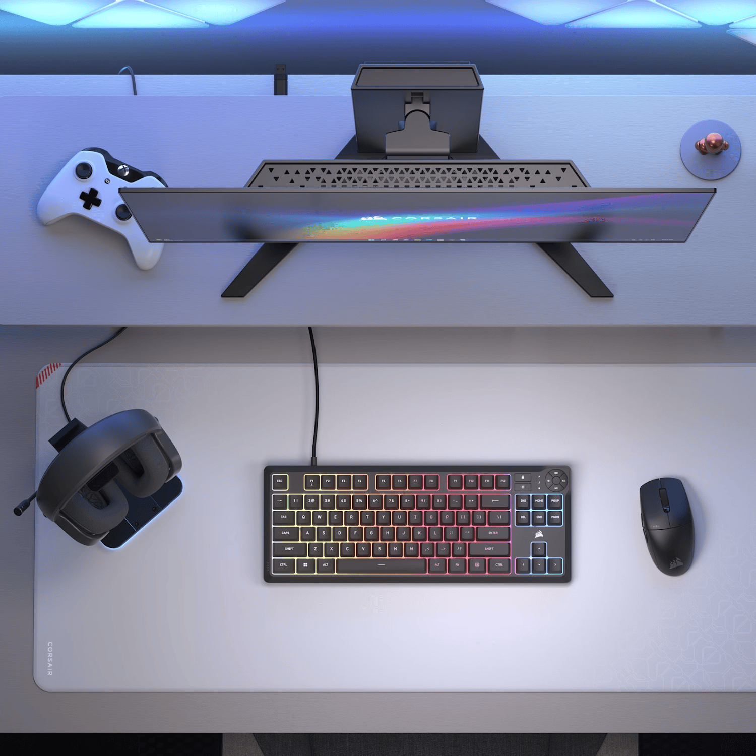 Corsair K55 CORE TKL RGB Gaming Keyboard - Image 6
