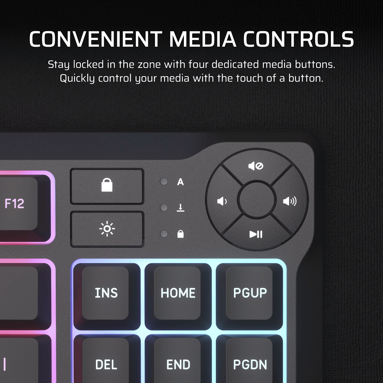 Corsair K55 CORE TKL RGB Gaming Keyboard - Image 7