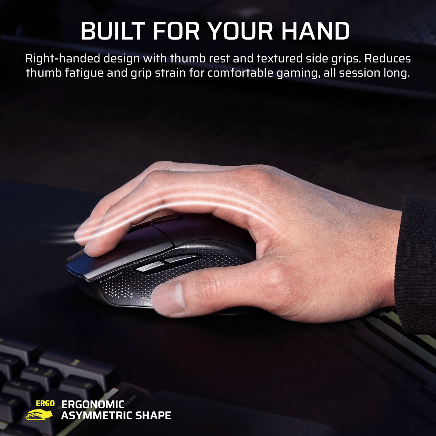 Corsair HARPOON v2 26000 DPI Wireless Gaming Mouse - Image 3