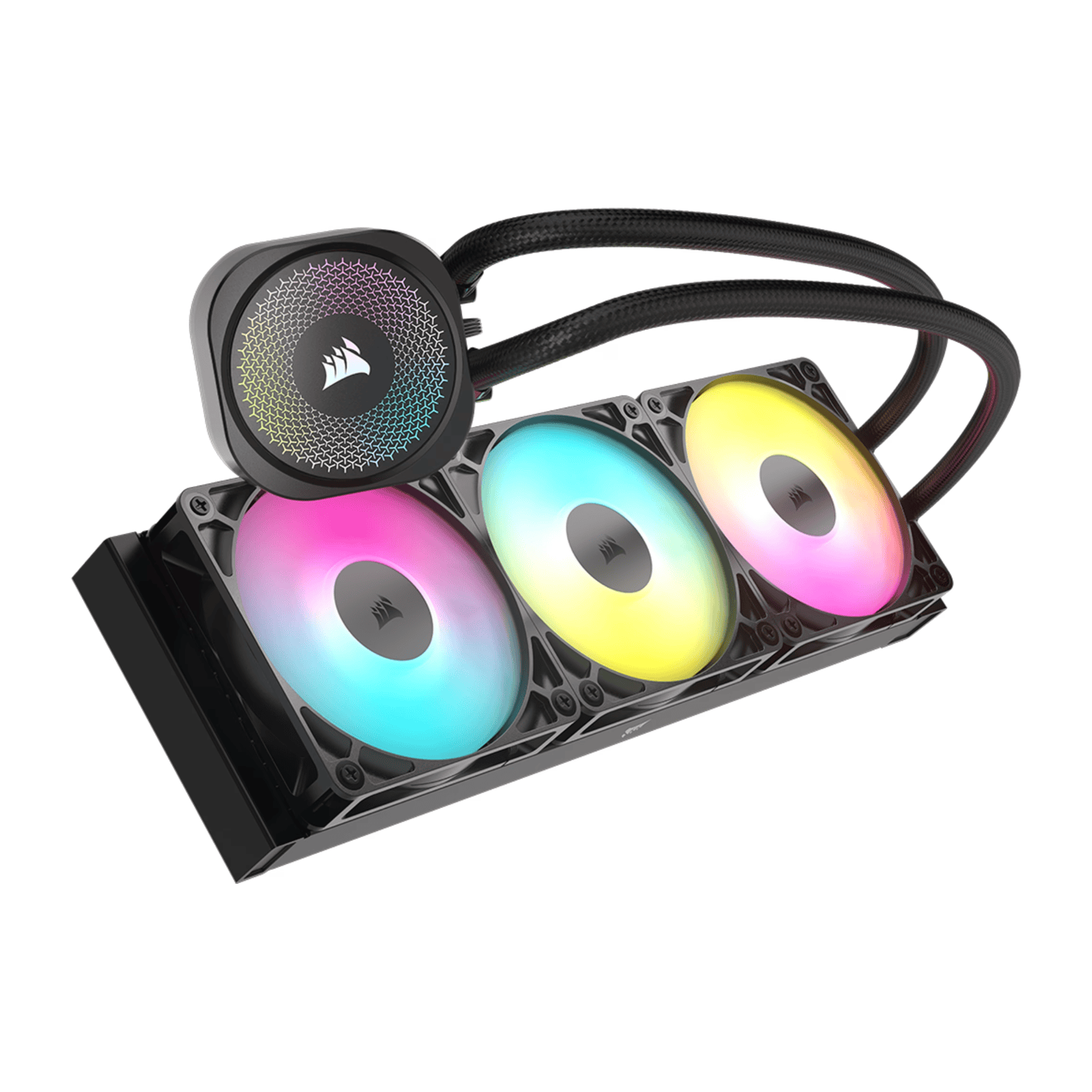 Corsair NAUTILUS 360 RS ARGB Liquid CPU Cooler - Black - Image 2