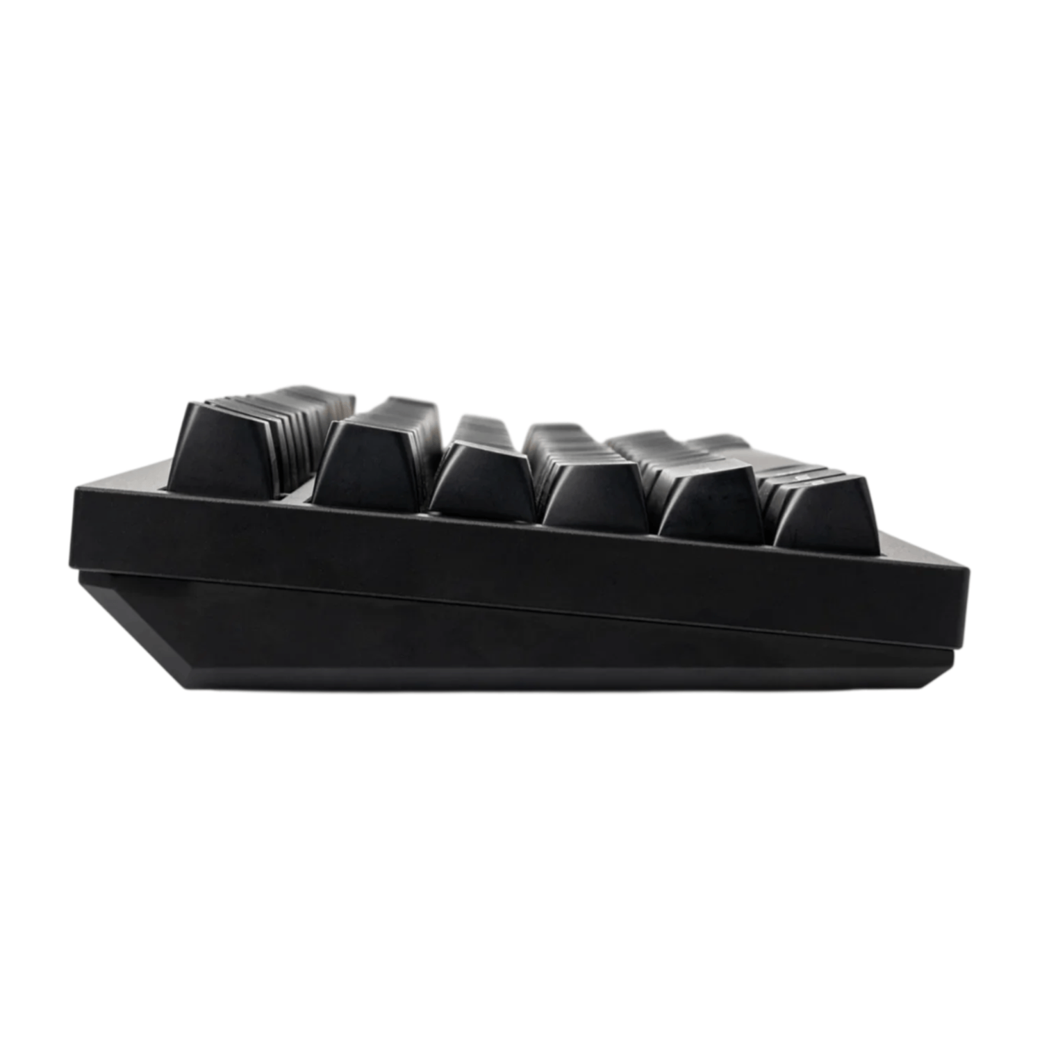 Keychron double Shot KSA PBTFull Keycap Set - White On Black - Image 4