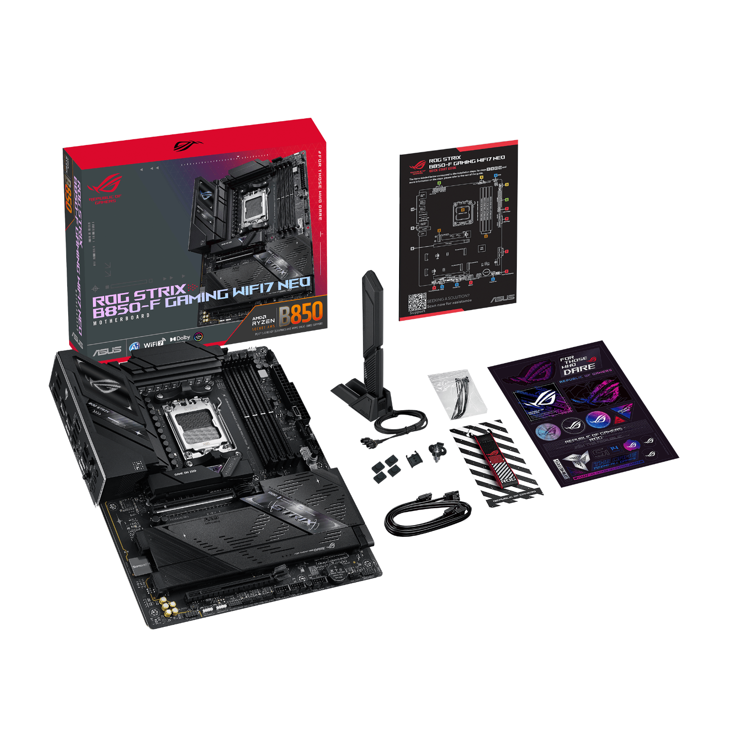 ASUS ROG STRIX B850-F GAMING WIFI7 NEO AM5 ATX Gaming Motherboard - Image 7