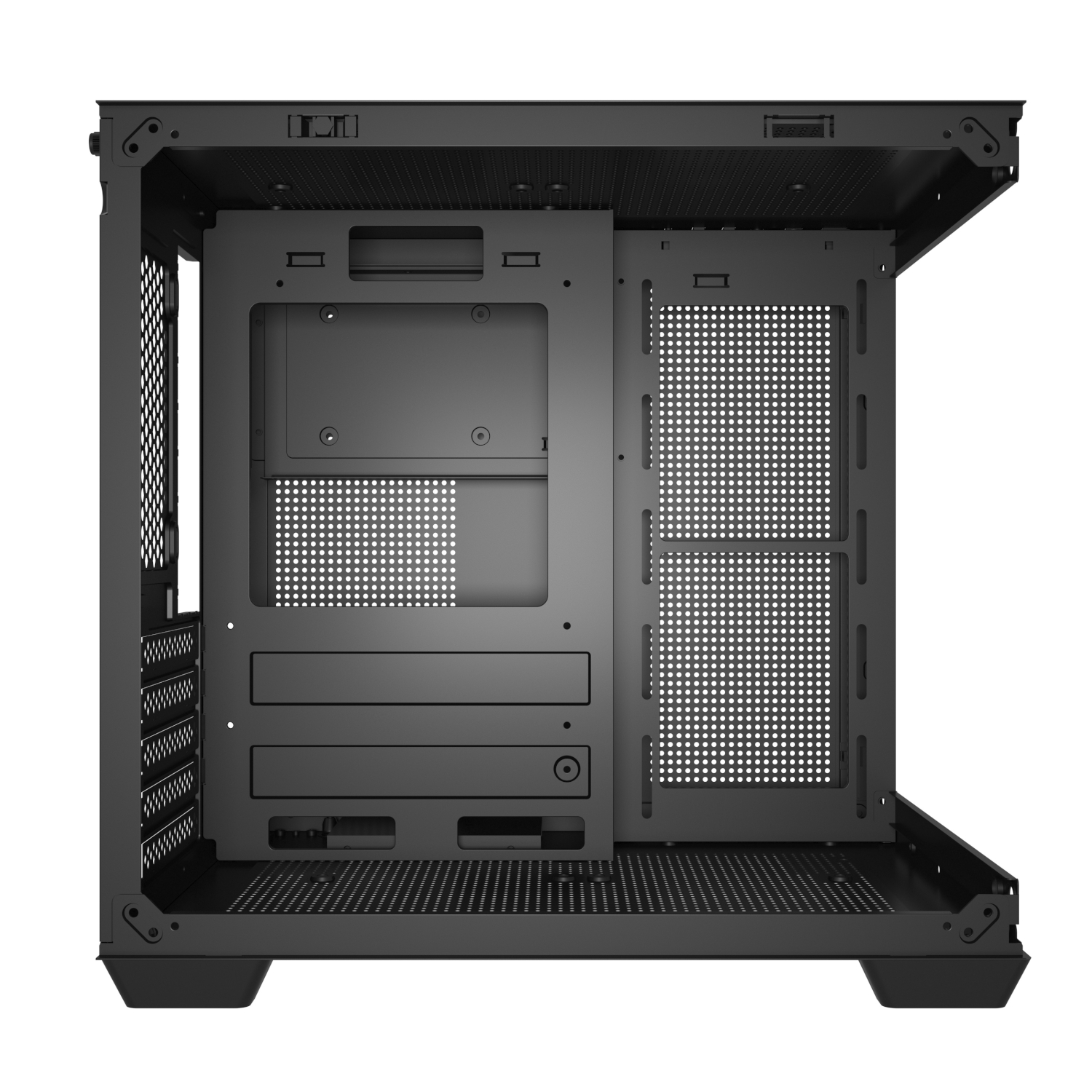 FSP S140 M-ATX Mid Tower Gaming Chassis - Black - Image 3