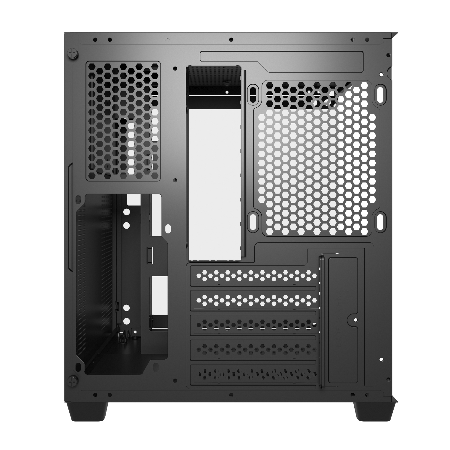FSP S140 M-ATX Mid Tower Gaming Chassis - Black - Image 4